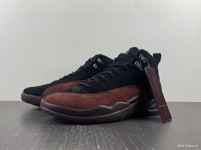 Retro Ma Black Maniere Jordan 12 DV6989-001 A 0522